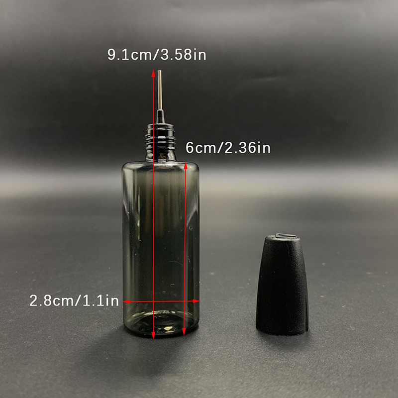 Accessories For Vaping - 1PCS Stainless steel 30ML PET Clear