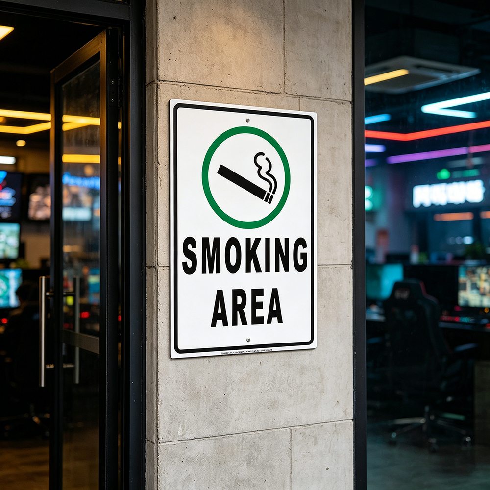 Safety Sign Smoking Vaping All - Vaping Store 리뷰 및 가격