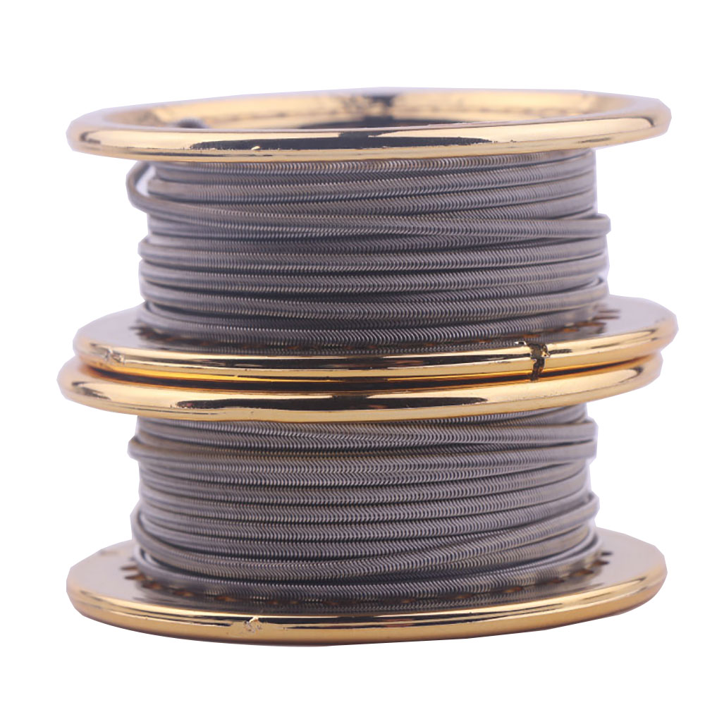 XFKM 5M/roll NI80/A1/SS316L Al - Clapton Wire Pre Built 리뷰 및 가격