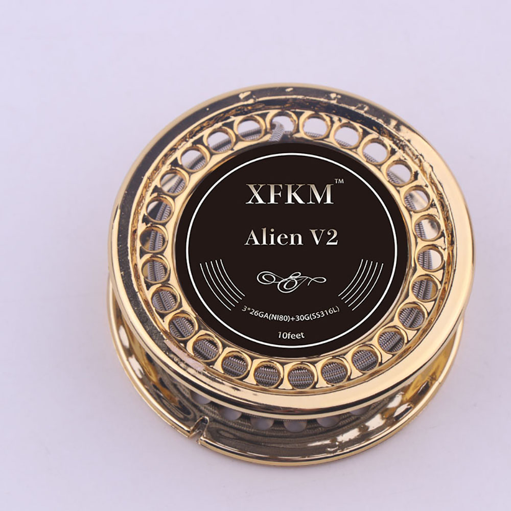 XFKM 5M/roll NI80/A1/SS316L Al - Clapton Wire Pre Built 리뷰 및 가격
