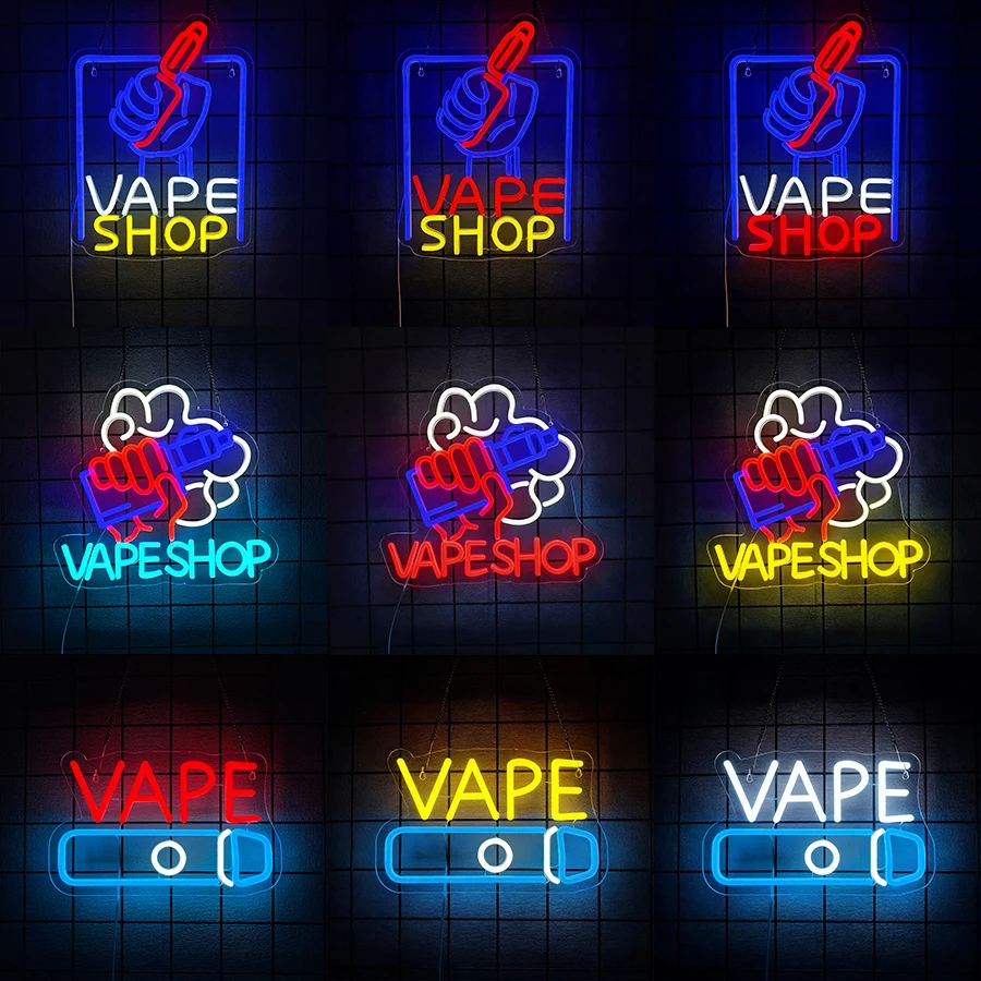 LED Neon Lights Business Windo - Vaping Store 리뷰 및 가격