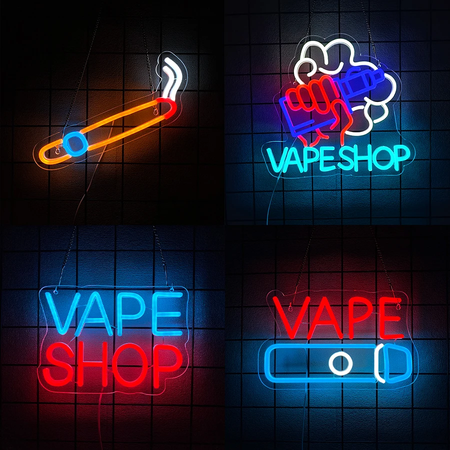 Light Up Sign For Smoke Store, - Vaping Store 리뷰 및 가격