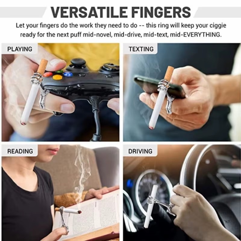 Funny Cigarette Hand Holder Sm - Vape Ring 리뷰 및 가격