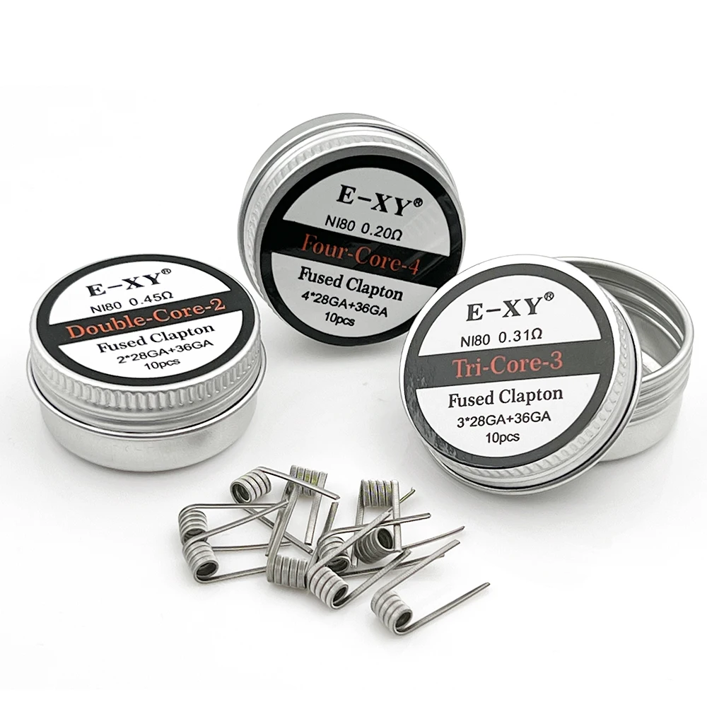 10pcs/box Ni80 Prebuilt Coil 2 - Vape Accessory 리뷰 및 가격