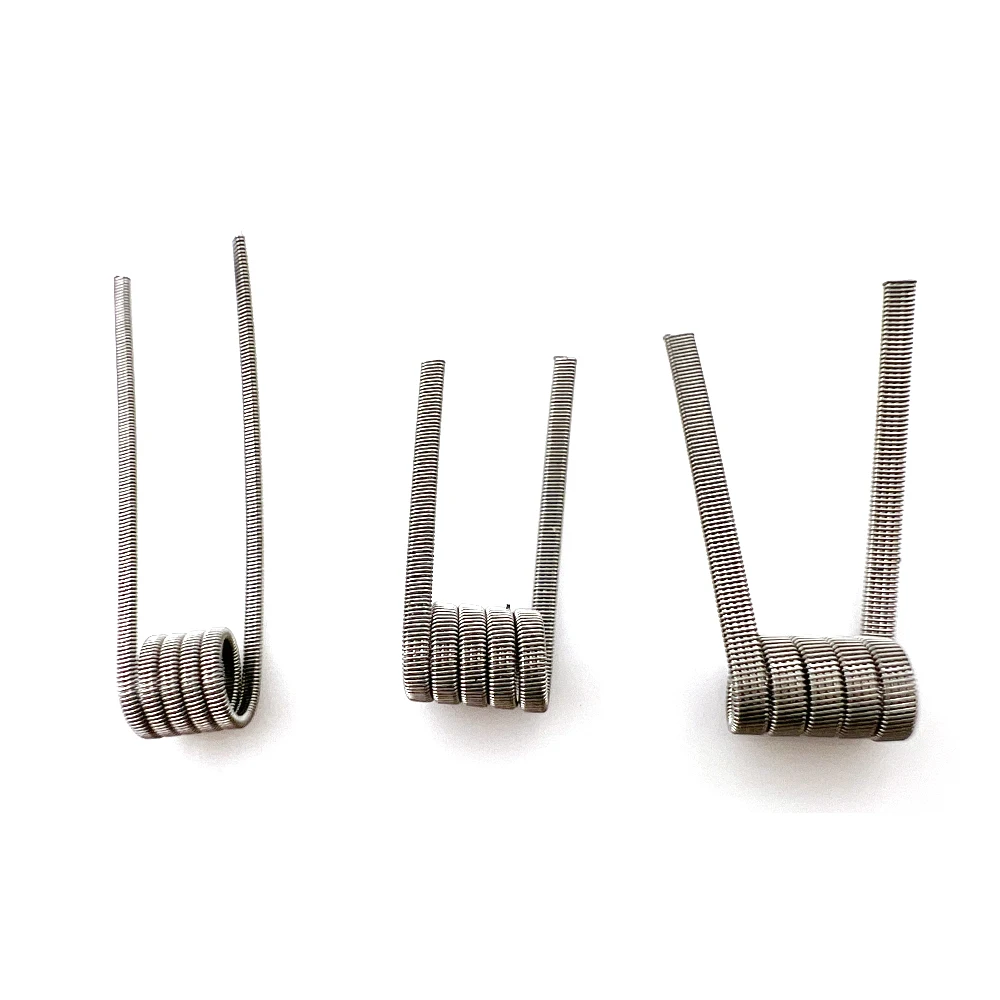 10pcs/box Ni80 Prebuilt Coil 2 - Vape Accessory 리뷰 및 가격