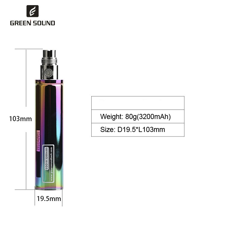 GS Ego 3 III 3200mAh Battery V - Vape Accessory 리뷰 및 가격