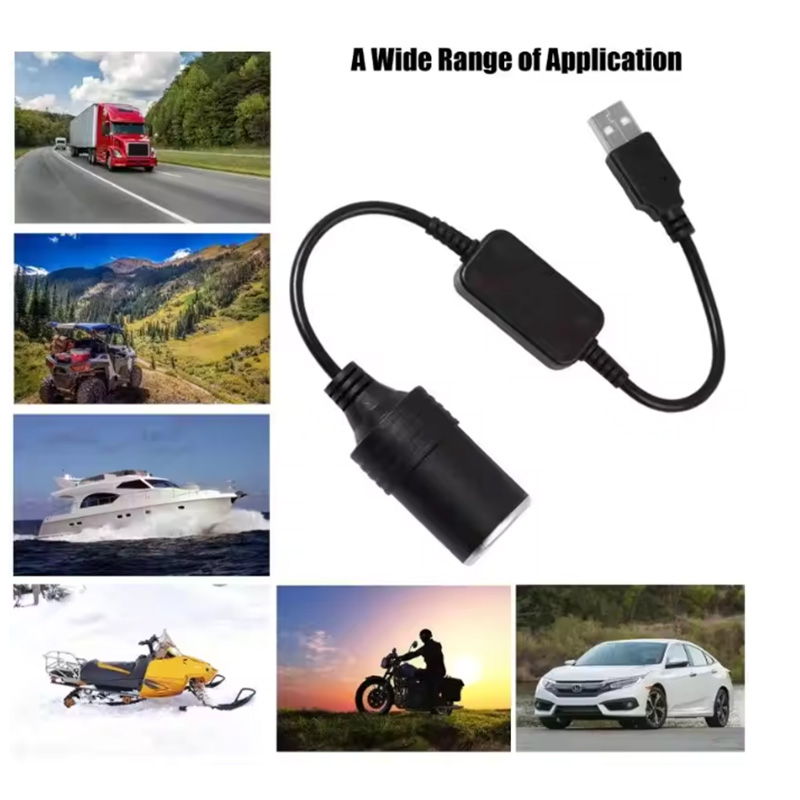 1pc 5V 2A USB To 12V Cigarette - Vape Accessory 리뷰 및 가격
