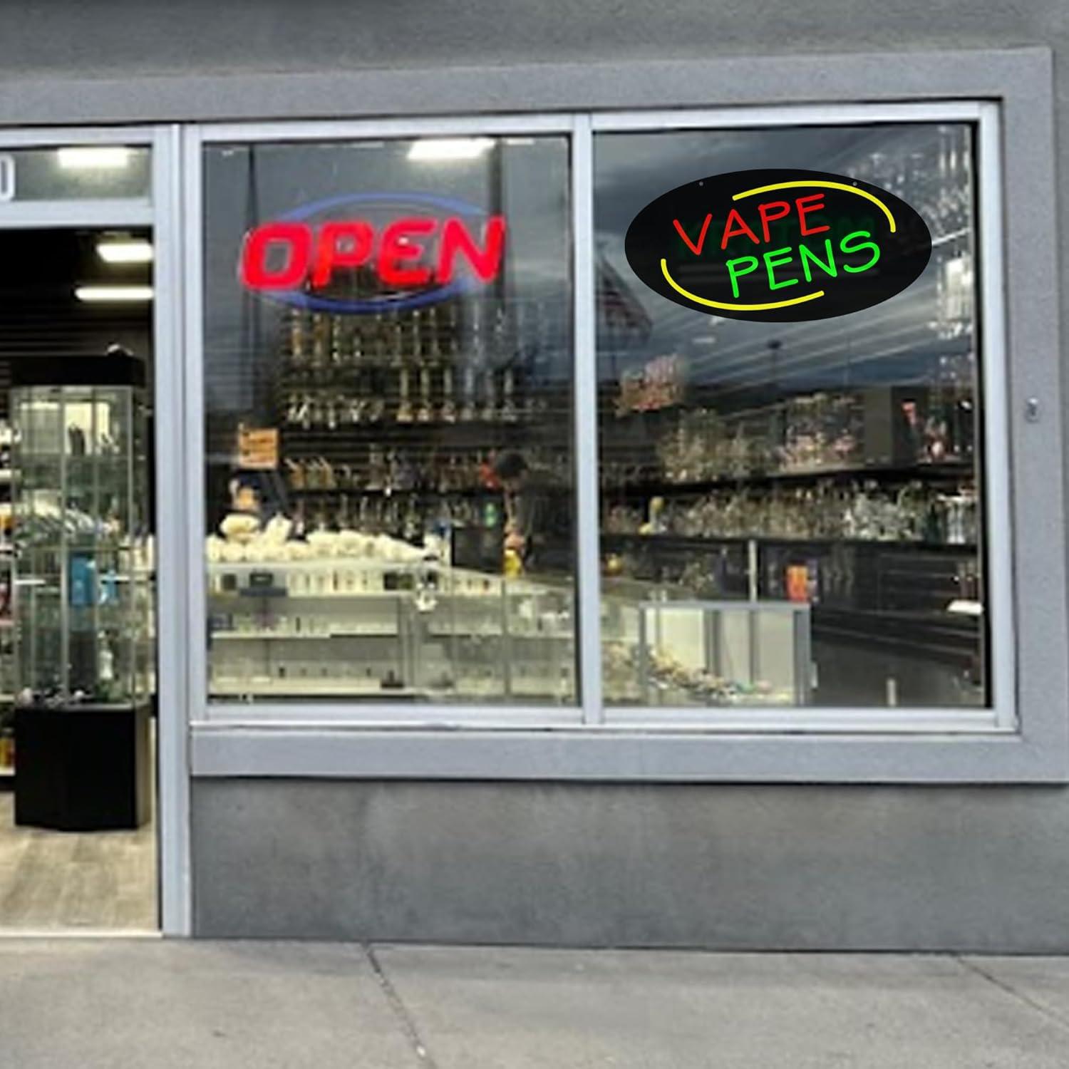Vape Pens Neon Sign Dimmable L - Vaping Store 리뷰 및 가격