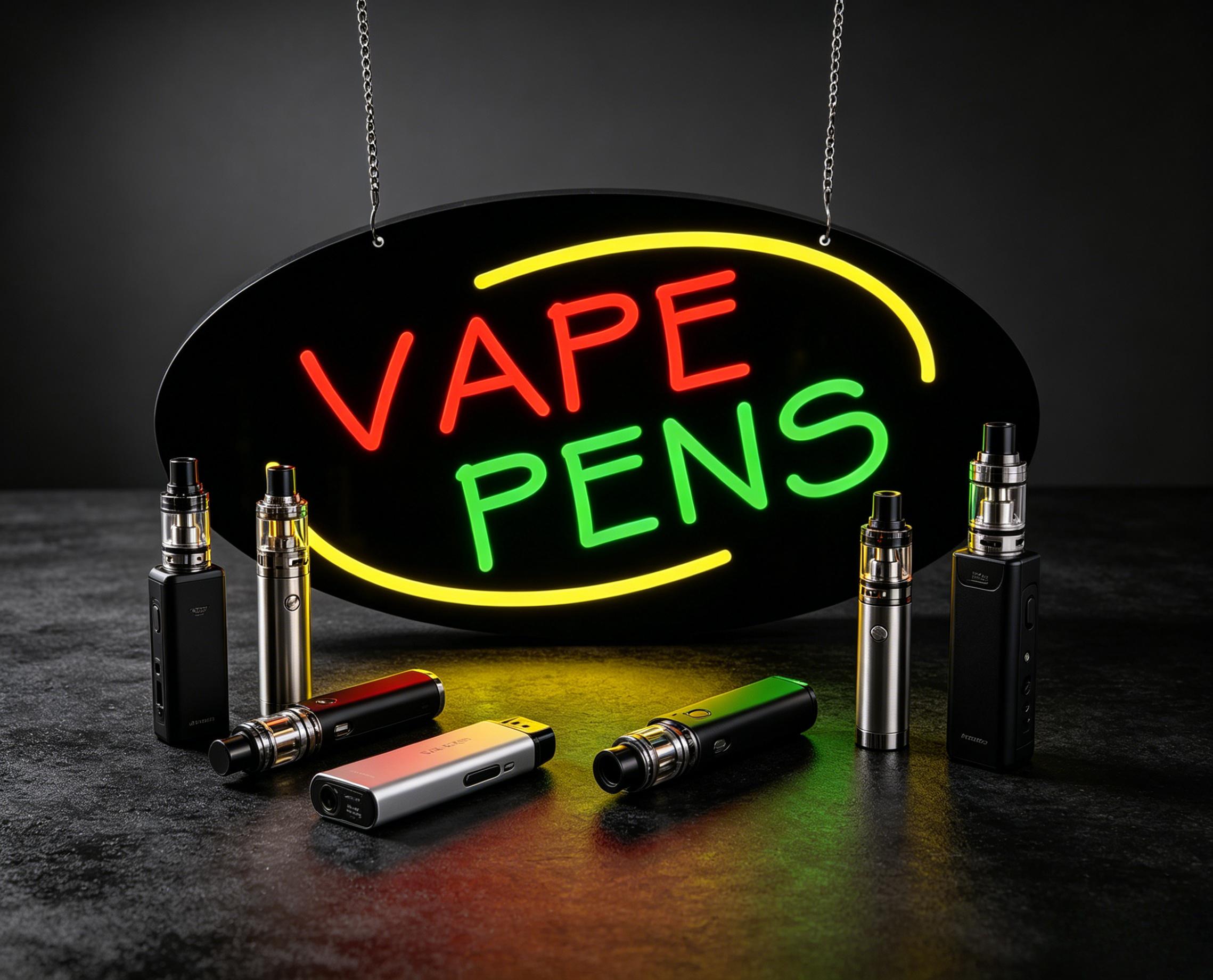 Vape Pens Neon Sign Dimmable L - Vaping Store 리뷰 및 가격