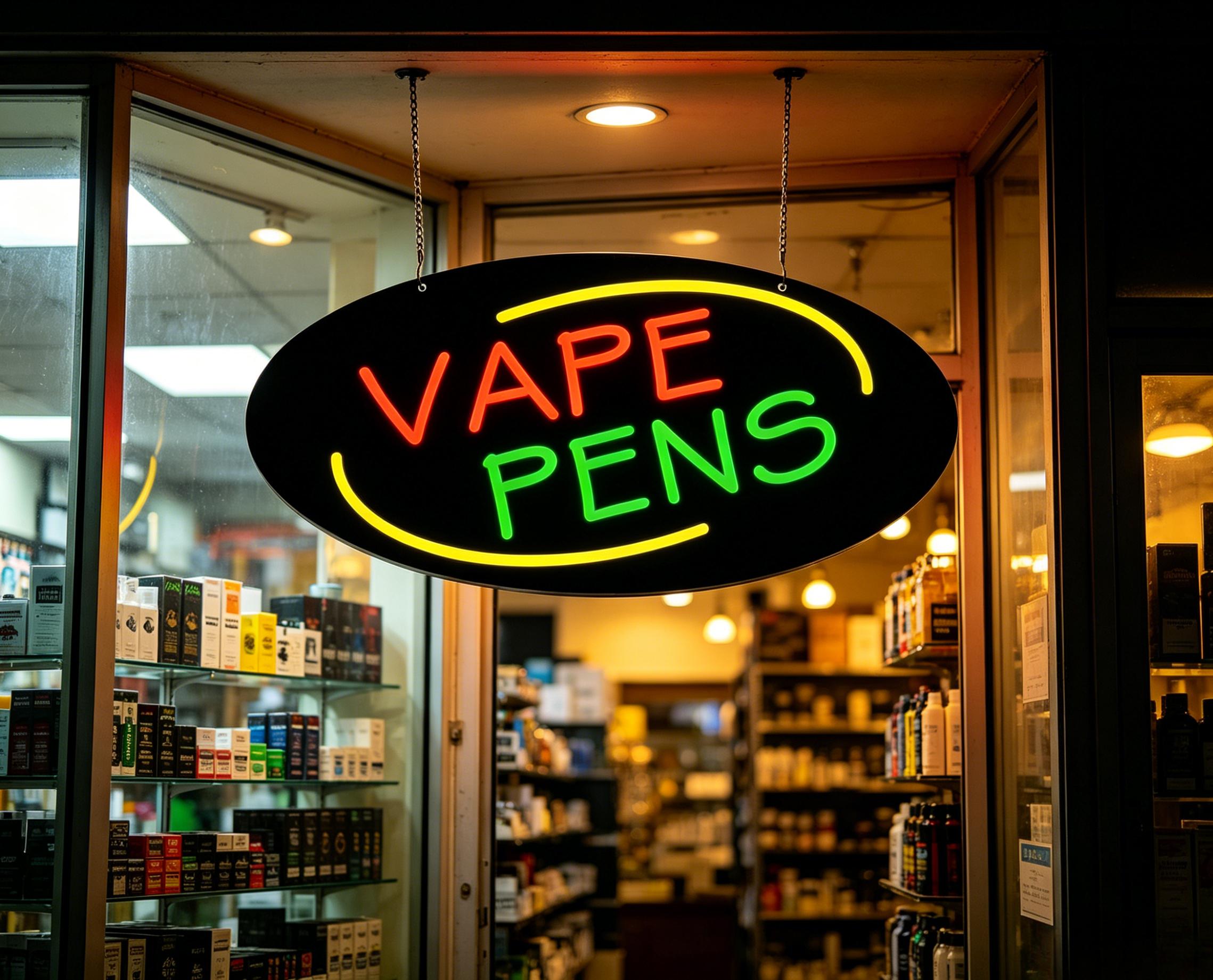 Vape Pens Neon Sign Dimmable L - Vaping Store 리뷰 및 가격