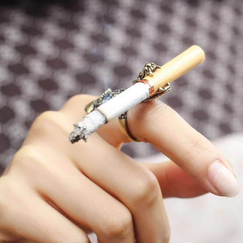 Retro Dragon Cigarette Holder  - Vape Ring 리뷰 및 가격