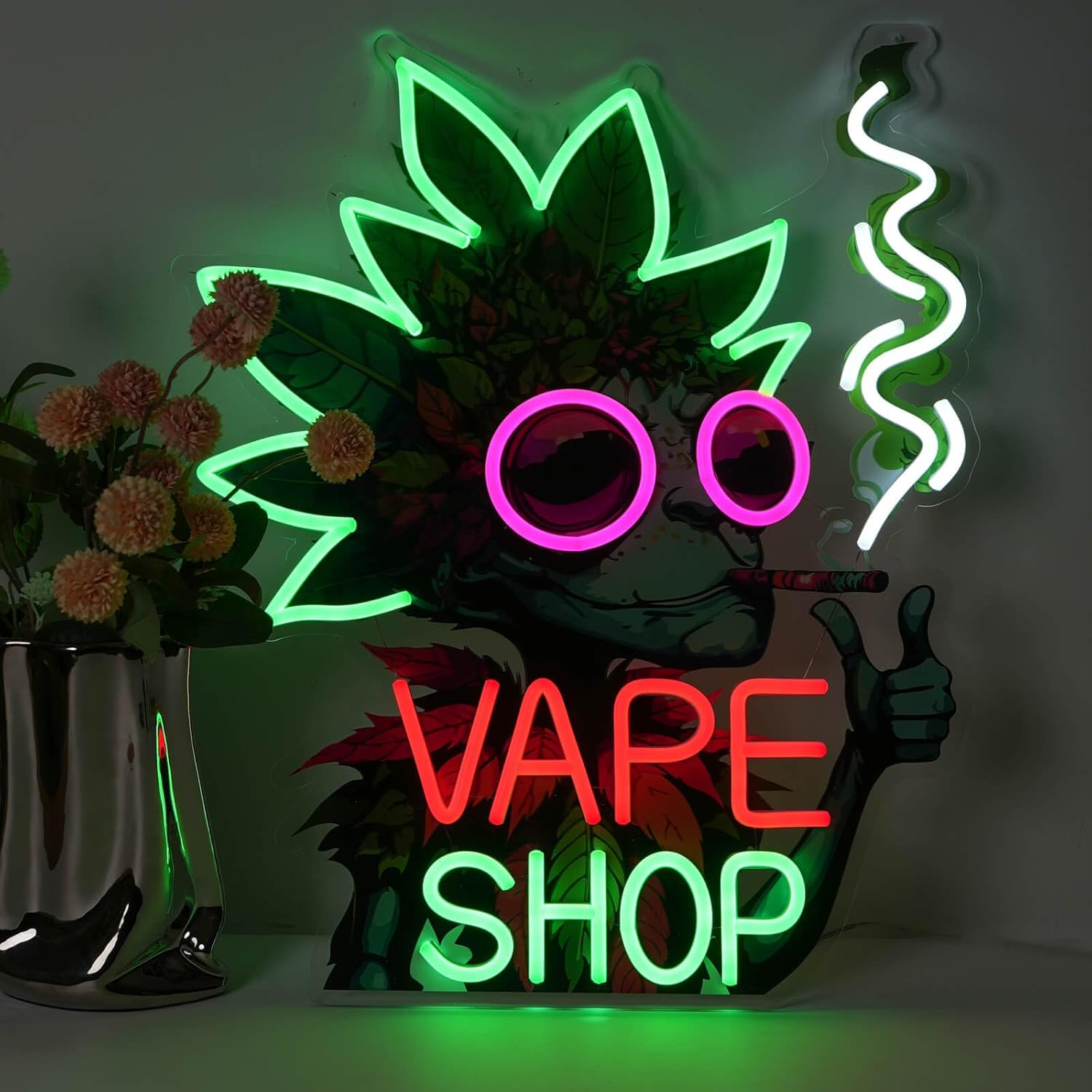 VAPE SHOP Neon Sign Business A - Vaping Store 리뷰 및 가격