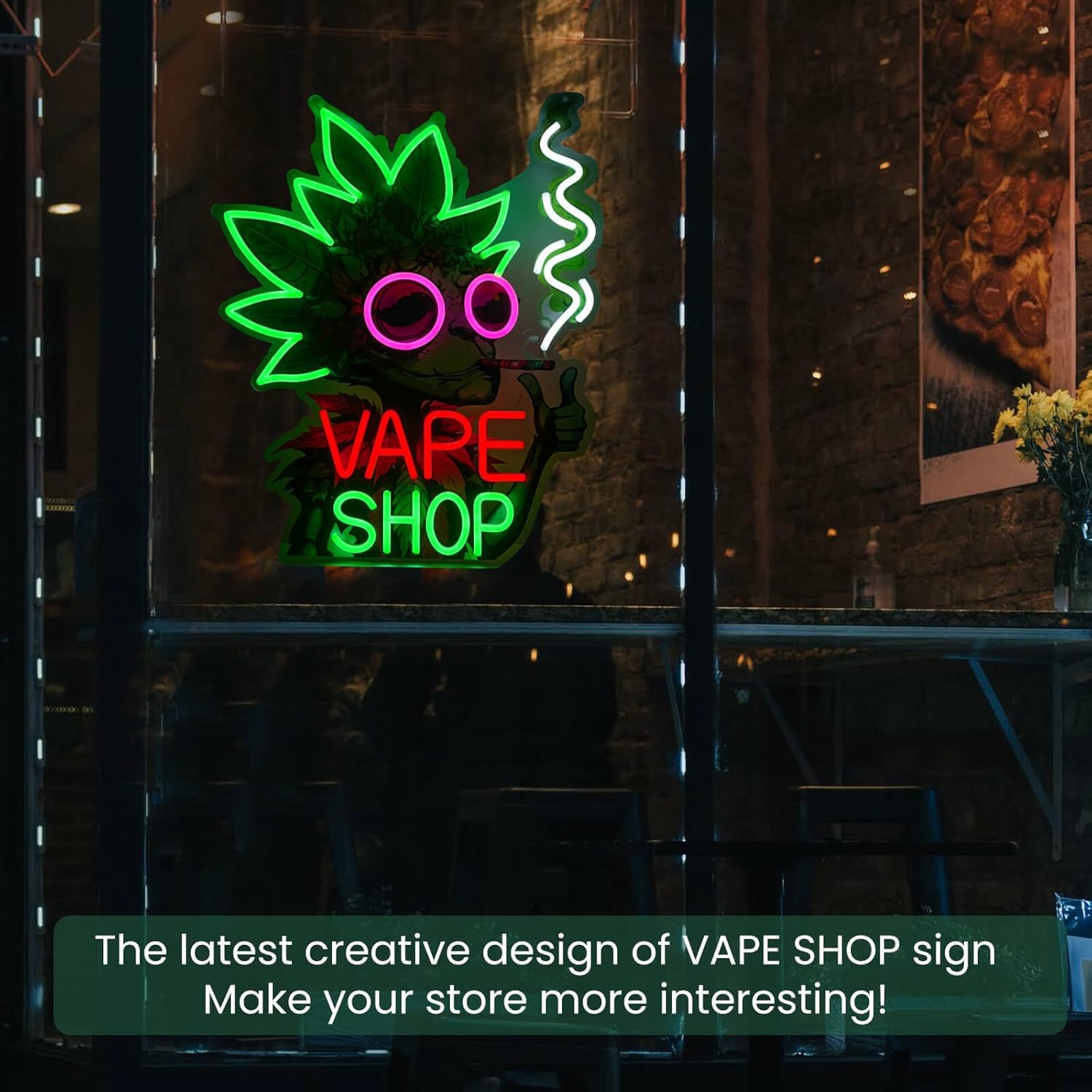 VAPE SHOP Neon Sign Business A - Vaping Store 리뷰 및 가격
