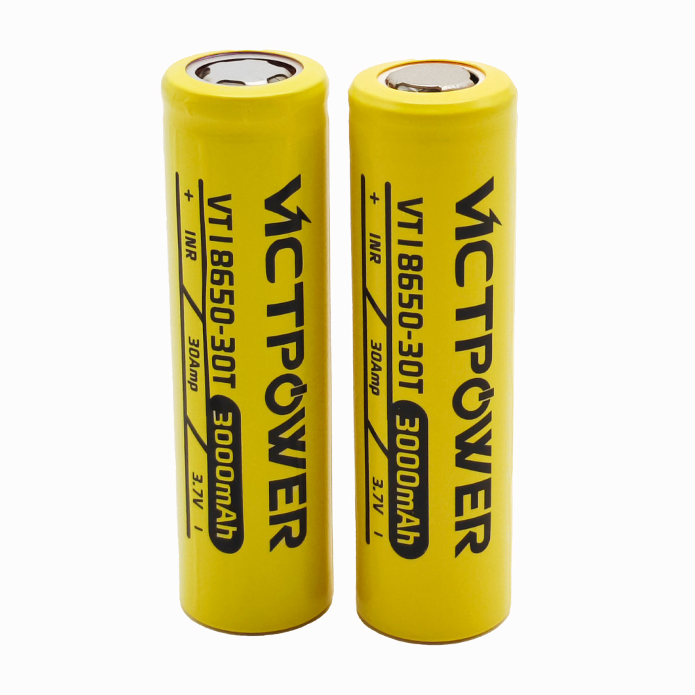 30A Continuous Drain Vicpower  - Vape Battery 18650 리뷰 및 가격
