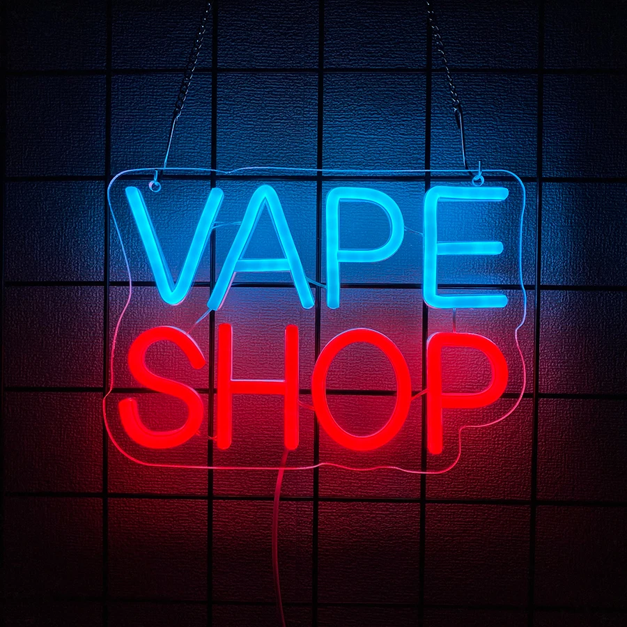 Vape Shop Neon Sign For Wall D - Vaping Store 리뷰 및 가격