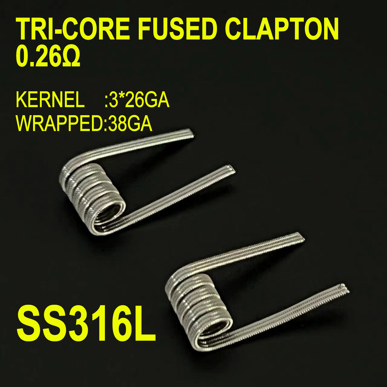 Spring Resistance ID 3.0mm 0.2 - Clapton Wire Pre Built 리뷰 및 가격