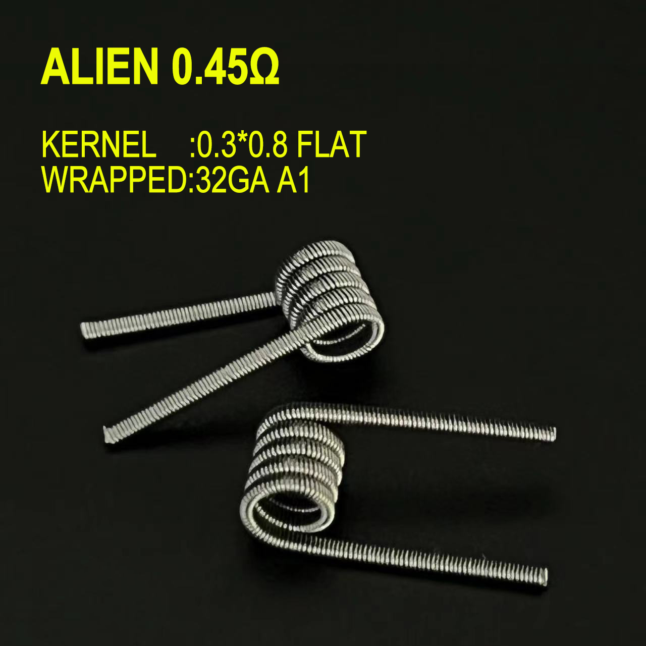 Spring Resistance ID 3.0mm 0.2 - Clapton Wire Pre Built 리뷰 및 가격