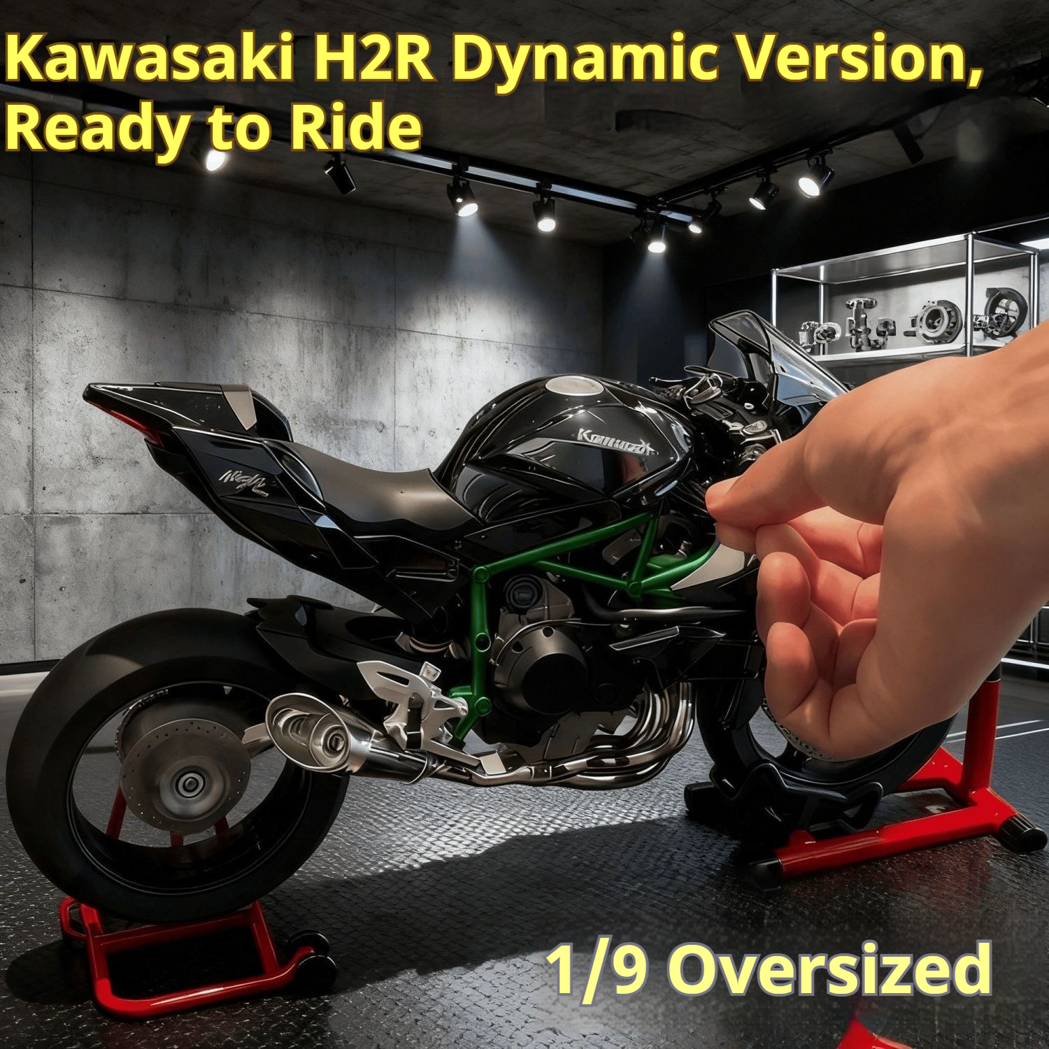 Kawasaki Ninja H2R 1:9 Scale D - Battery Case Storage 리뷰 및 가격