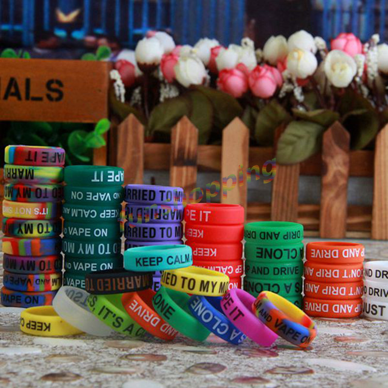 10 pcs / Lot Multi-color Anti- - Vape Band Silicone 리뷰 및 가격