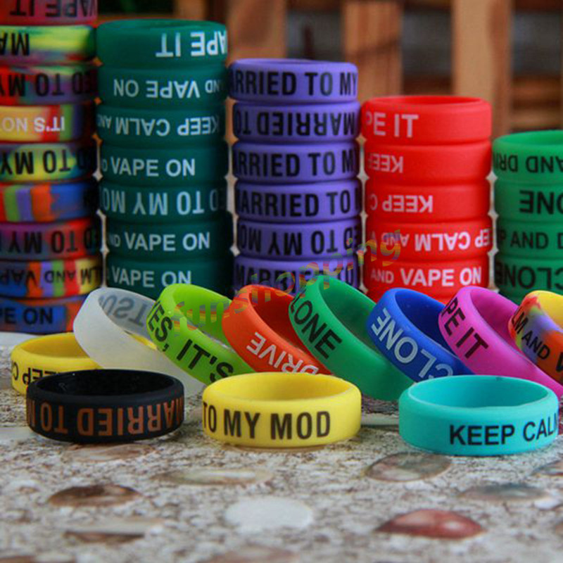 10 pcs / Lot Multi-color Anti- - Vape Band Silicone 리뷰 및 가격