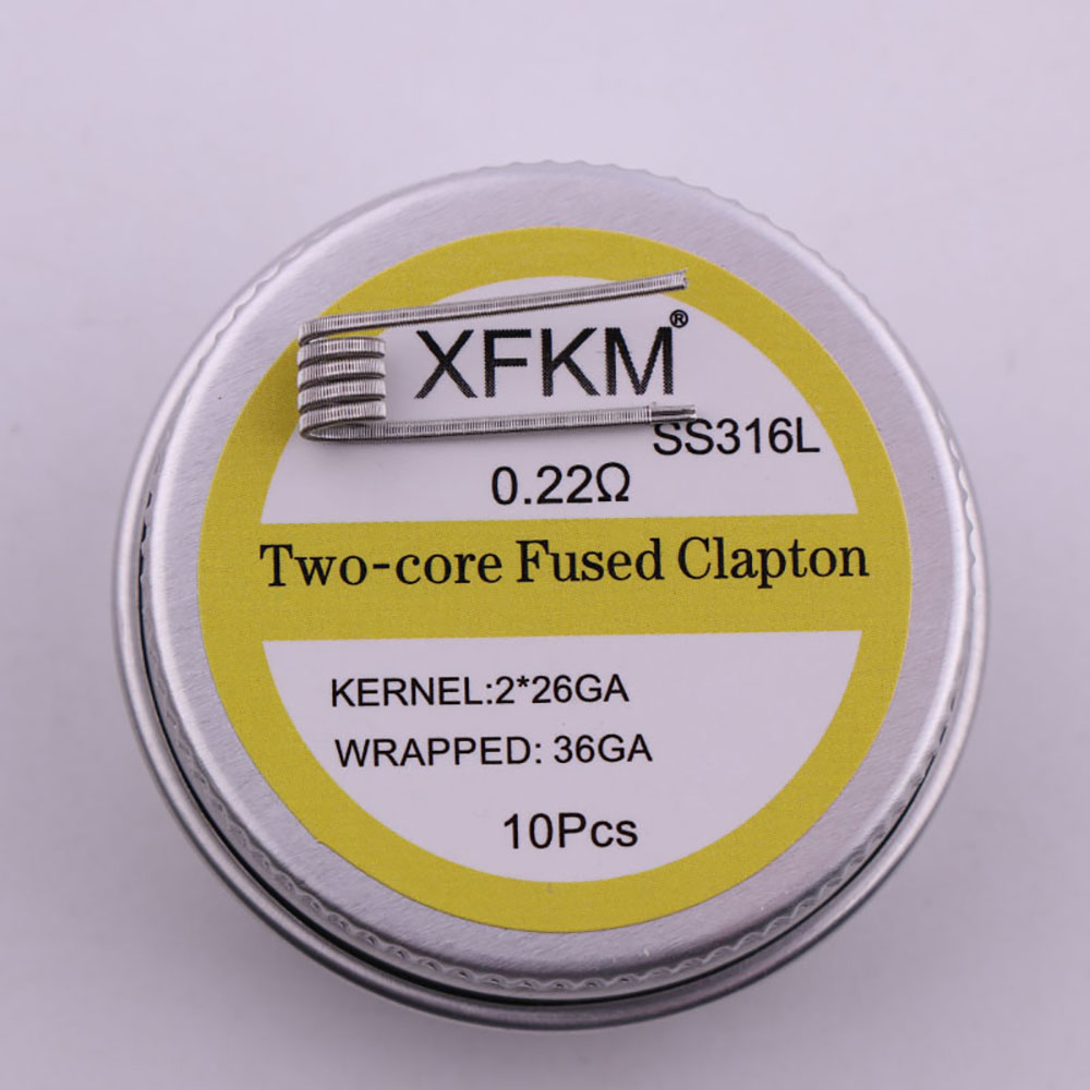 10pcs/box 3mm Spiral ID PreBui - Clapton Wire Pre Built 리뷰 및 가격