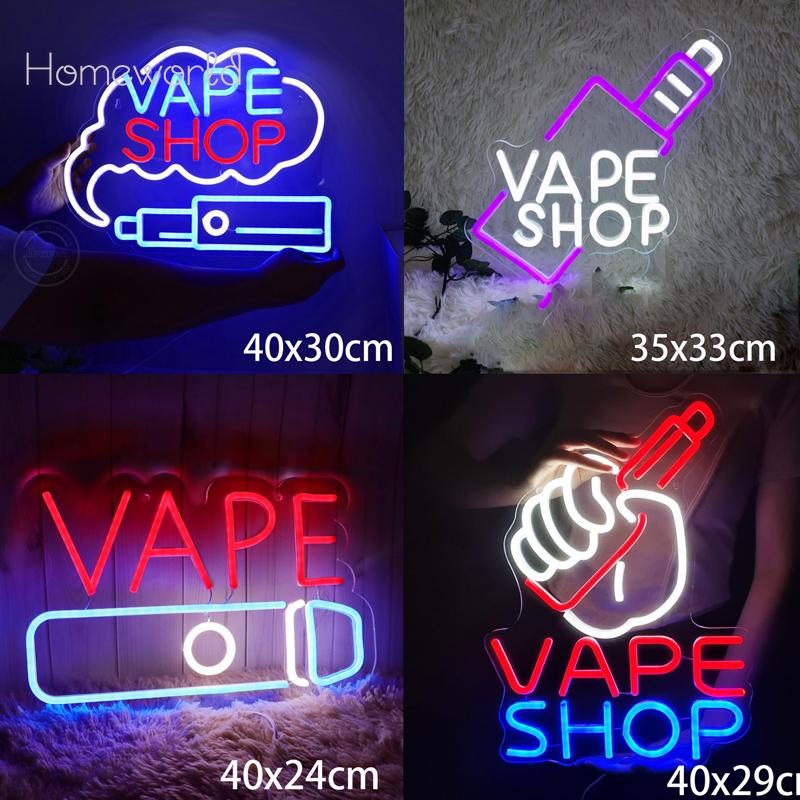 VAPE Shop Neon Sign for Smoke  - Vaping Store 리뷰 및 가격