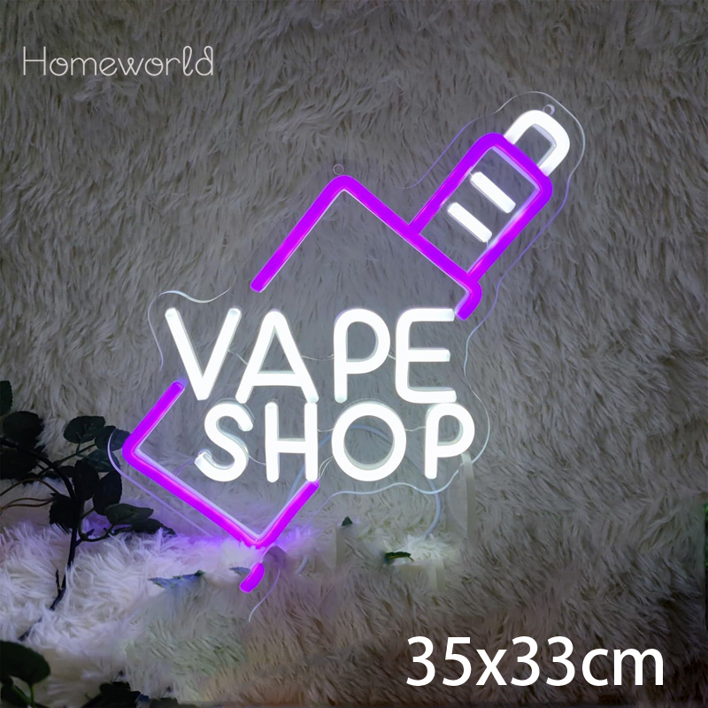 VAPE Shop Neon Sign for Smoke  - Vaping Store 리뷰 및 가격