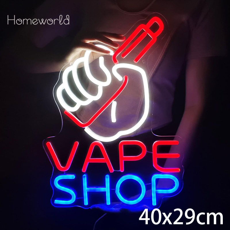 VAPE Shop Neon Sign for Smoke  - Vaping Store 리뷰 및 가격