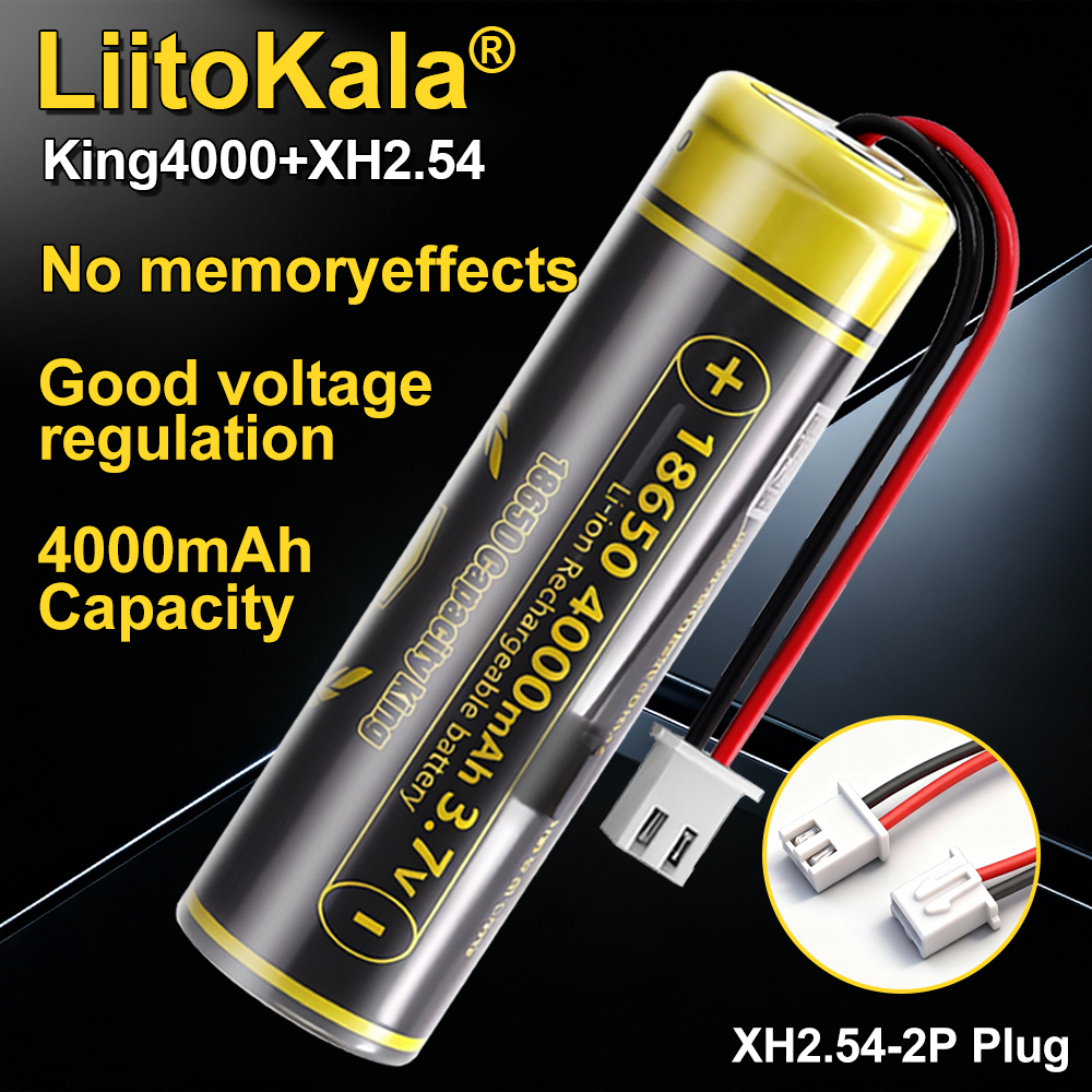 LiitoKala KING4000+XH2.54 1865 - Vape Battery 18650 리뷰 및 가격