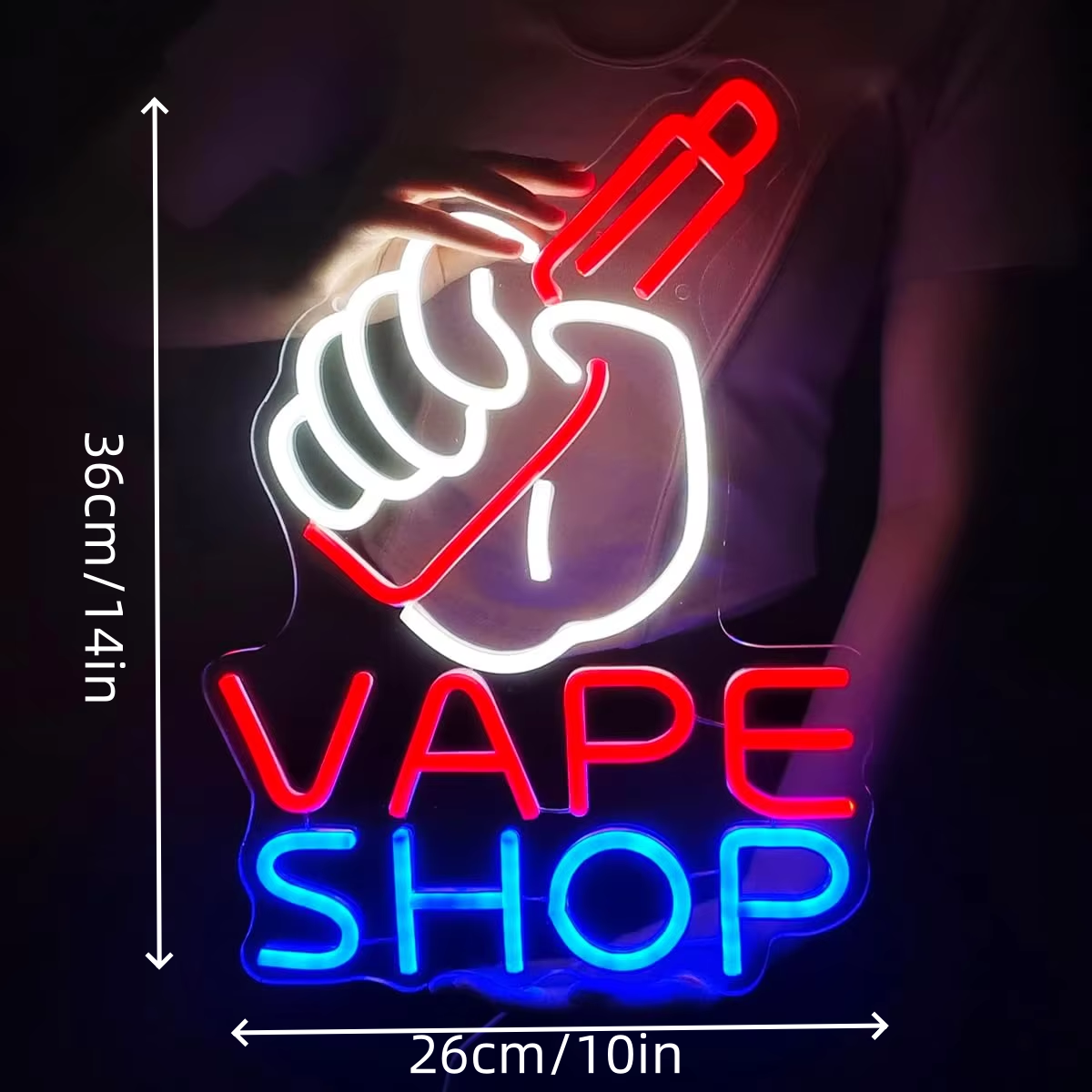VAPE Shop Neon Sign for Smoke  - Vaping Store 리뷰 및 가격