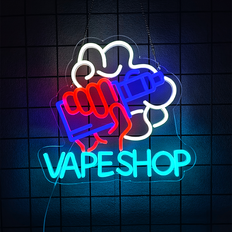 Smoke Series Neon Sign For Wal - Vaping Store 리뷰 및 가격