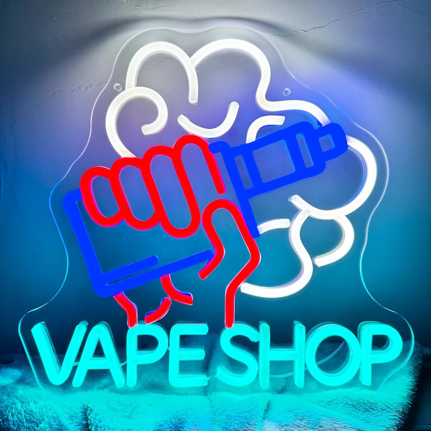 Vape Shop Neon Signs LED Neon  - Vaping Store 리뷰 및 가격