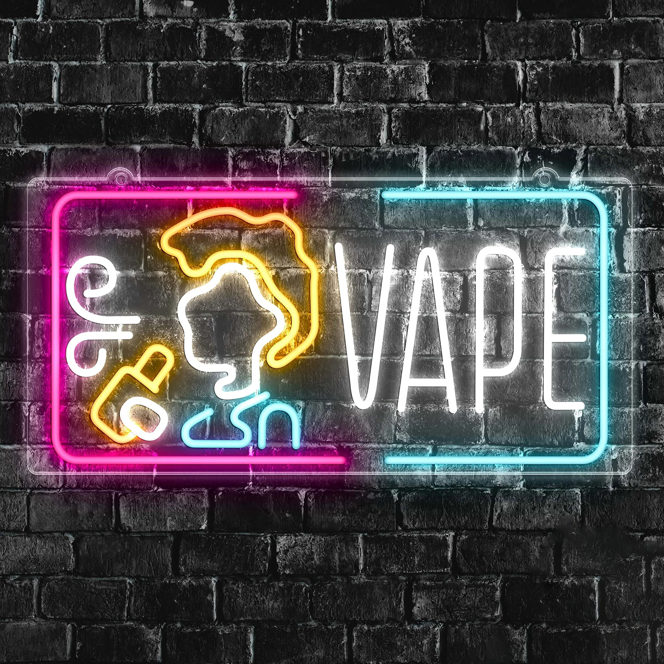 Vape Neon Sign Dimmable Smoke  - Vaping Store 리뷰 및 가격