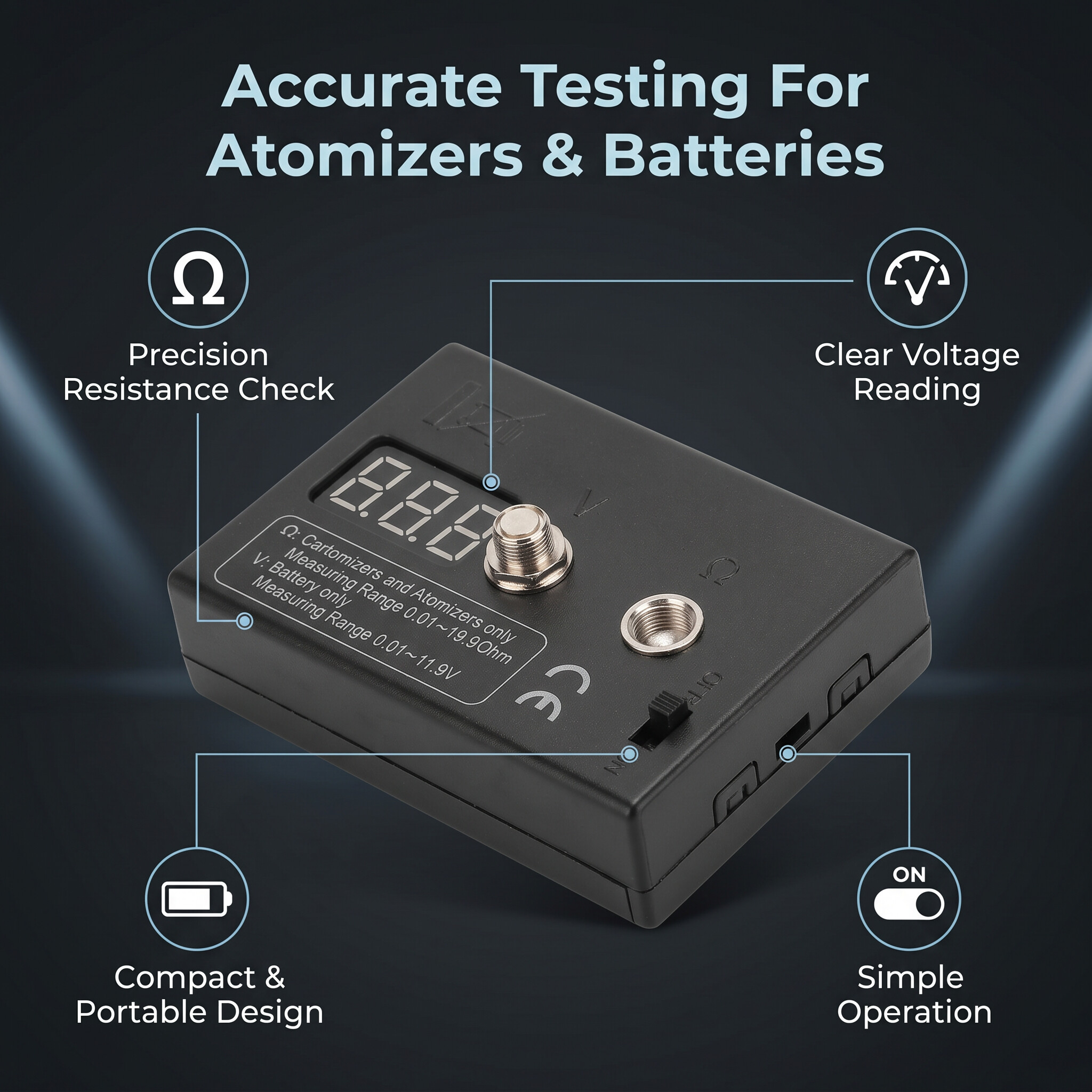 Resistance OHM Meter Coil Test - Ohm Meter Reader 리뷰 및 가격