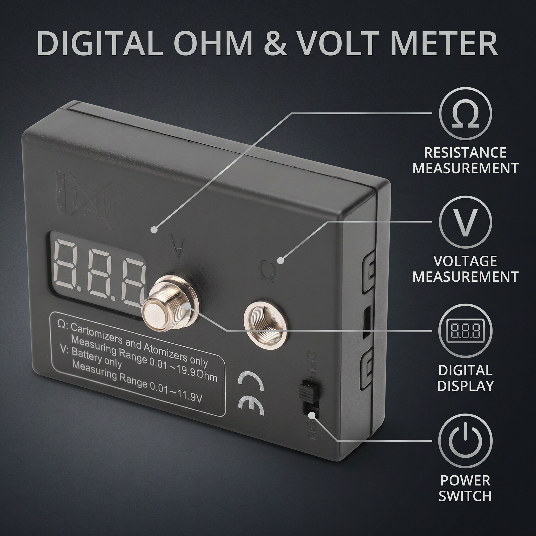 Resistance OHM Meter Coil Test - Ohm Meter Reader 리뷰 및 가격